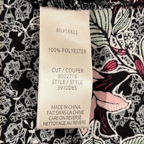 Max Studio Floral Print Wrap Maxi Dress - Picture 11 of 12